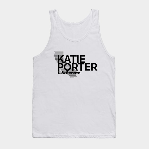 Katie Porter 2024 Election | California Senate Political Tank Top by BlueWaveTshirts